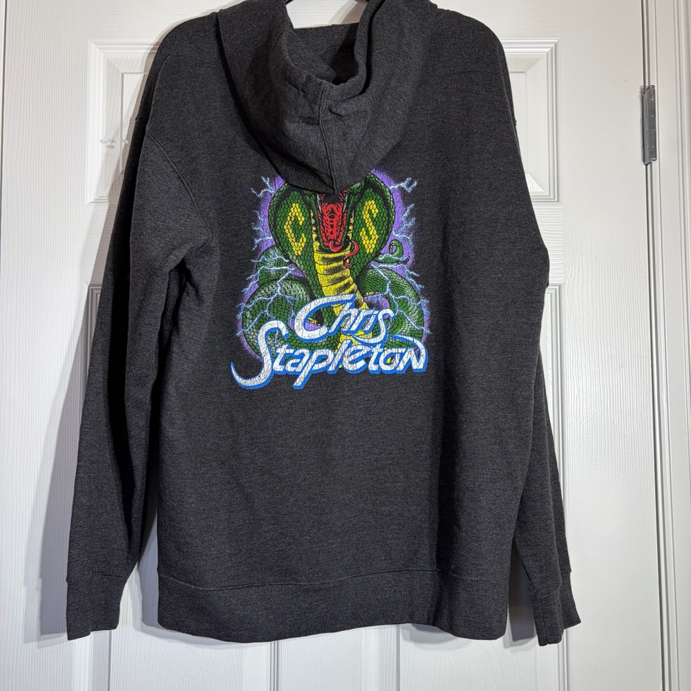 Chris Stapleton Full Zip Hoodie Jacket XL